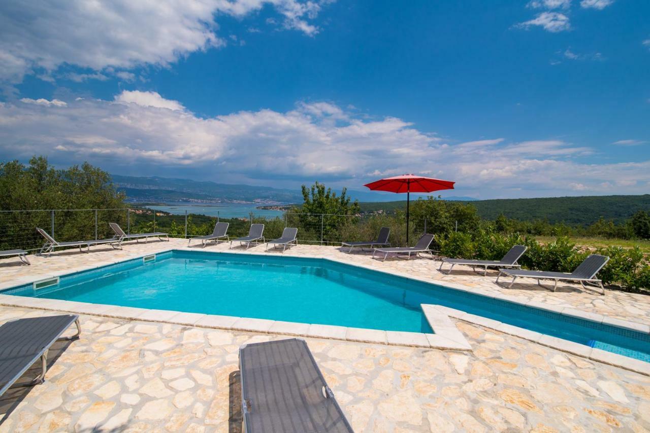 Holiday House Rosalia With Seaview And Swimming Pool Suzan Экстерьер фото